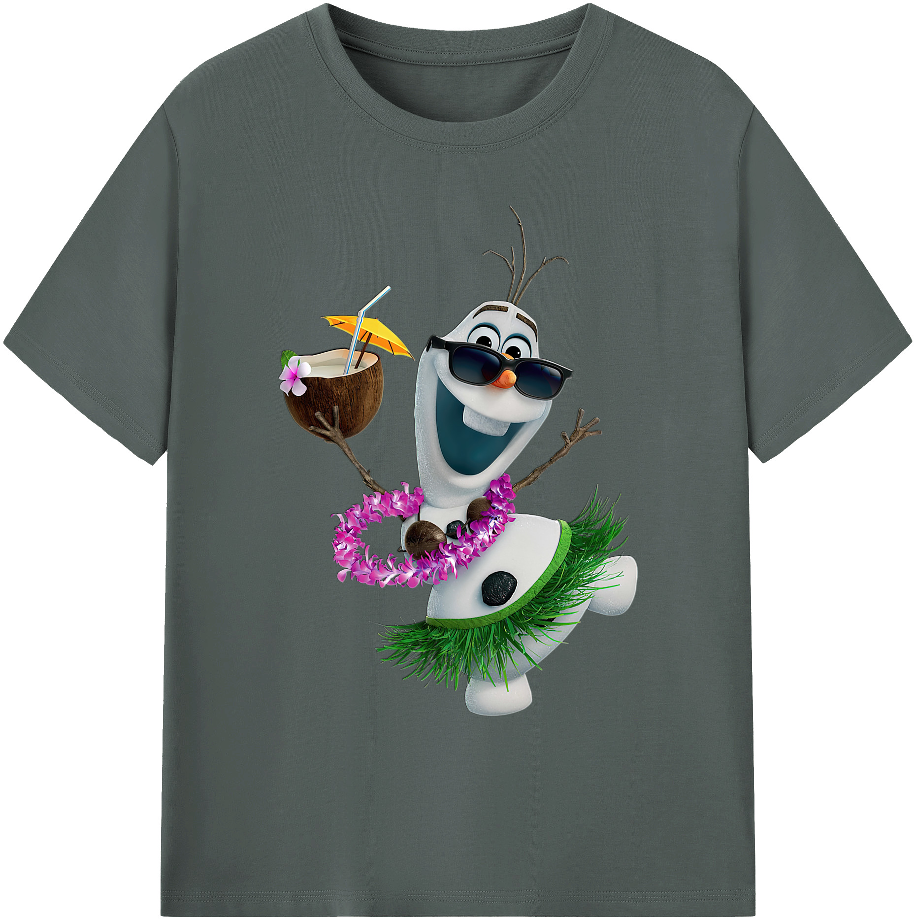（画像用） アナと雪の女王 アンナ エルサ Frozen Anna Elsa 綿100％ メンズ半袖Tシャツ｜肌触りやわらか＆通気性